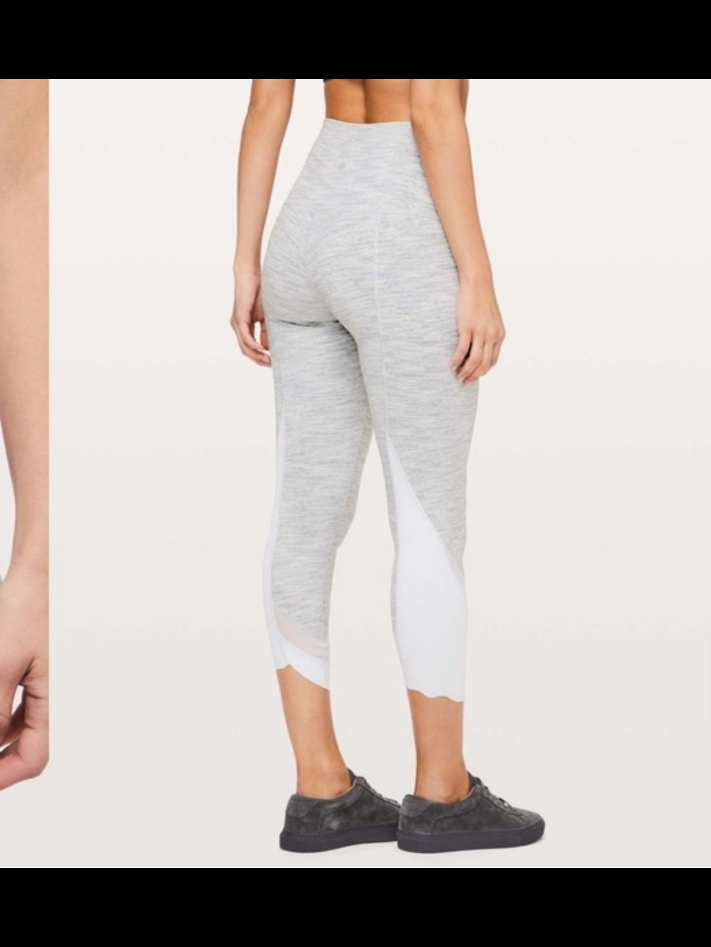 lululemon athletica Heather Gray High-Rise Leggings